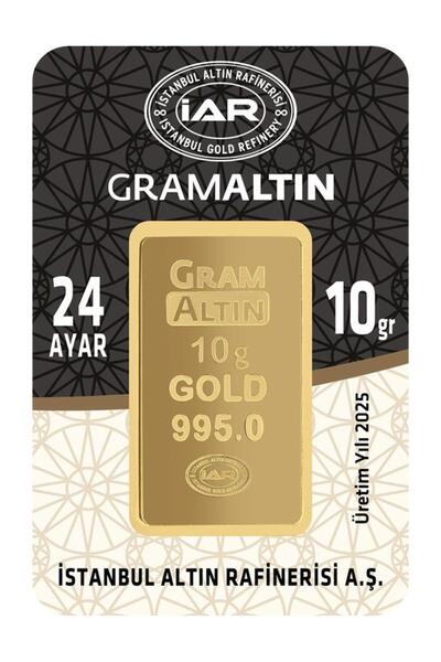 Osmanlı Sarraf 24 Ayar 10 Gram Külçe Altın