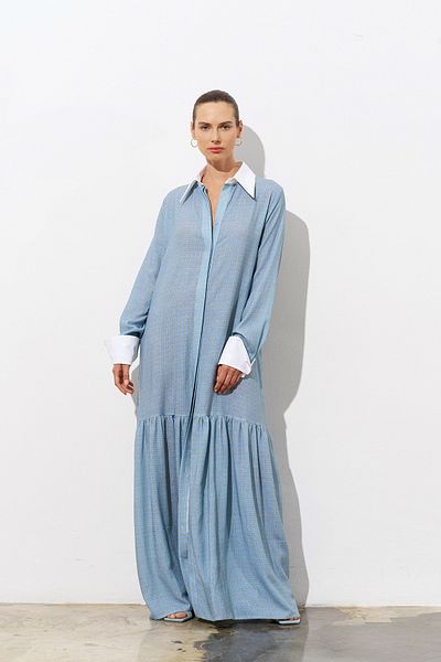 Merve DAĞLI Midnight Bloom Dress