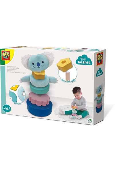 SES Creative Sensory toy, Pyramid, SES Creative, Wood, 6 months+, Multicolor