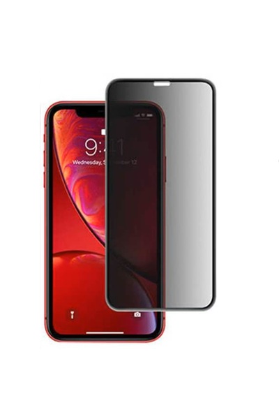 Devia سلسلة Real Series 3D كاملة الشاشة من زجاج الخصوصية المقوى لجهاز iPhone ...