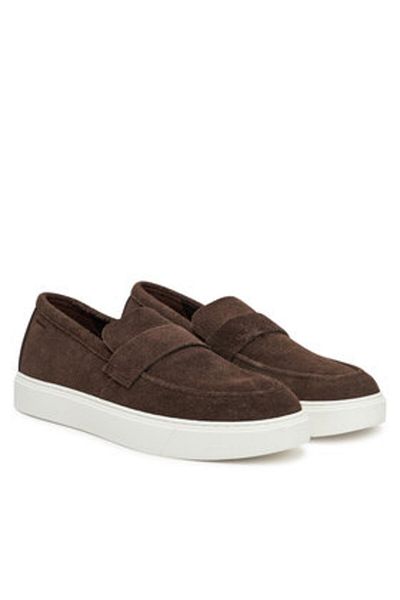 Calvin Klein Men's HM0HM01819 Brown Low Shoes