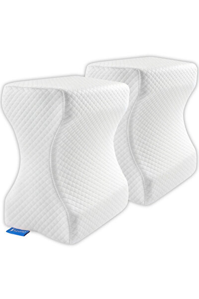 Suporto Set de 2 perne ortopedice pentru genunchi, albe