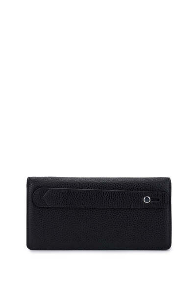 Tamer Tanca Men's Genuine Leather Black Floater Wallet Wallet