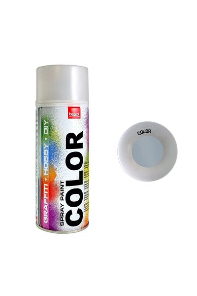 beorol Acrylic Spray Paint Gray Argento RAL 7001 400ml