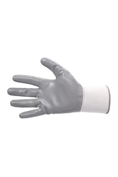 beorol Auto Workshop Gloves in Nitrile and Polyester, TRITON NITRILNE-XL,