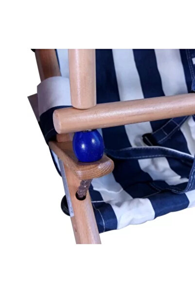 Strend Pro Leagan pentru copii, textil/dřevo, modrá, max 70 kg