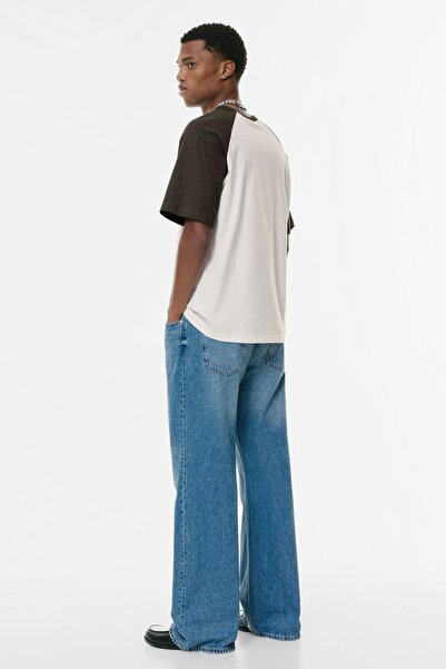 Pull & Bear Short raglan sleeve T-shirt