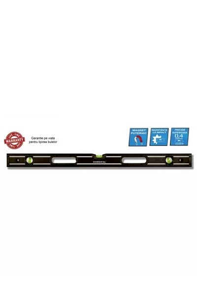 schedpol Nivela MAX PROFESIONAL magnetica 3 bule 80 cm