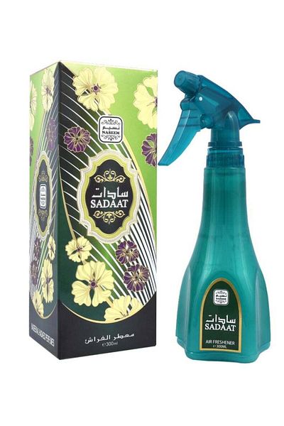 Naseem Sadaat Air Freshener 300ml - Citrus & Floral Blend, Family & Pet Safe, Ideal for Home, Office, Car -