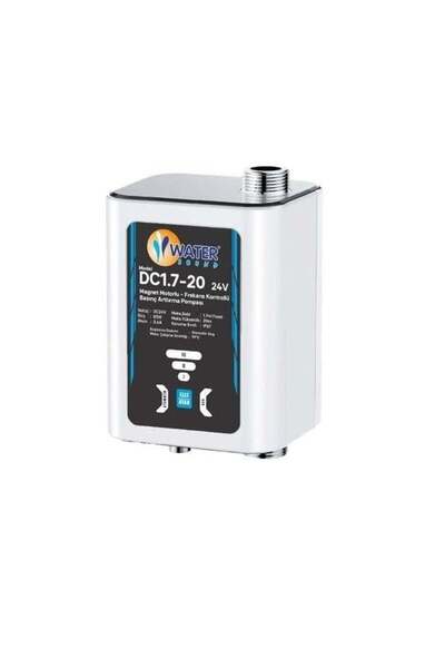 Water Sound SESSİZ Güneş Enerji Basınç Arttırıcı Pompa, 2 Bar 26 Lt/Dk Sıcak Su Hidroforu, Pompamat