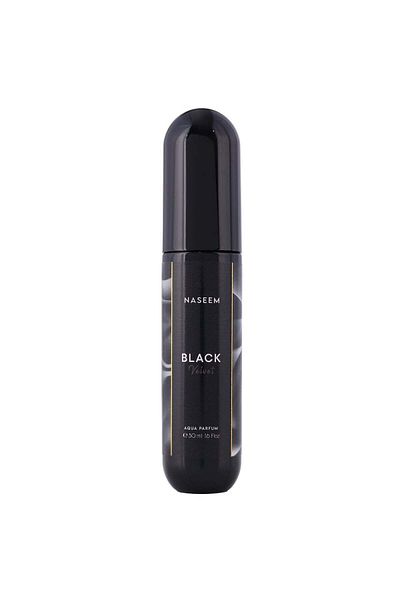 Naseem Black Velvet Capsule Perfume – Musk, Amber, & Raspberry Notes, Small Long-Lasting Aromatic