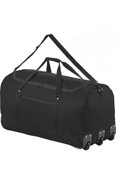 OEM Geantă de călătorie, TravelZ, pliabilă, cu roți, lungime 603091-81W, Neagră