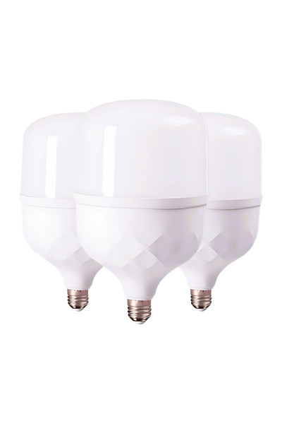Vooltex فولتكس 3 لمبات LED كبيرة 50 واط اصلية من فولتكس ابيض
