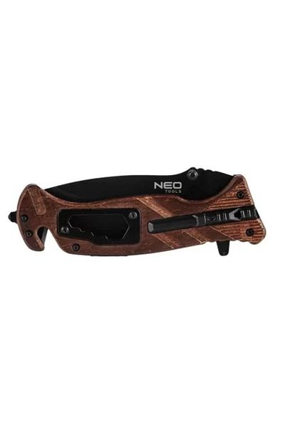 NEO Folding tactical knife, multifunctional, 6 in 1, Survival model, 22 cm,