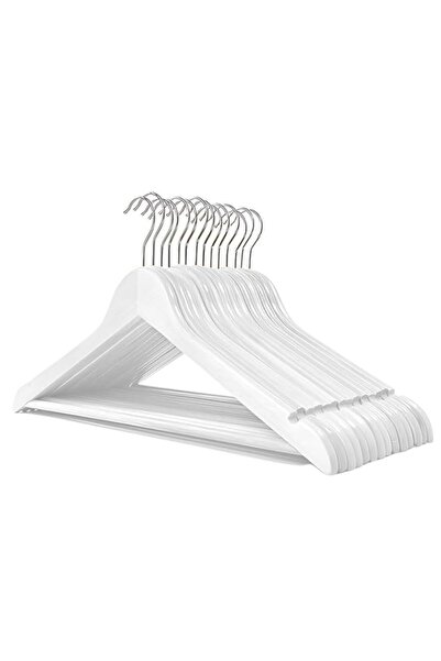 Generic شماعات ملابس خشبية من FEELINGS، مكونة من 24 قطعة، شماعات ملابس غير قا...