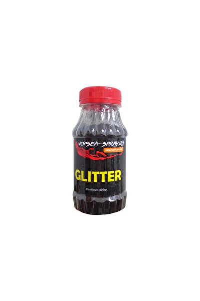OEM Sclipici Decorativ Negru (Glitter decorativ) 400gr.