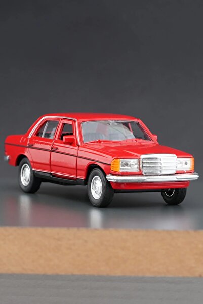 SCOWETTO سيارة لعبة مرسيدس 230e ذات باب منبثق باللون الأحمر بمقياس 1:32 مقاس ...