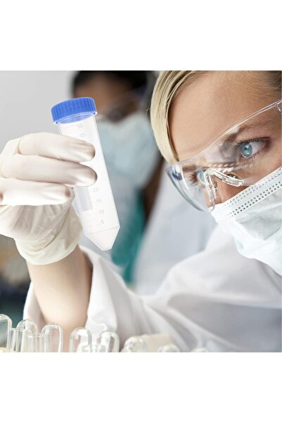 PROTECT Centrifuge Tubes 50mL Conical test tube Sterile Plastic Test Tubes with Screw, 10 Pcs