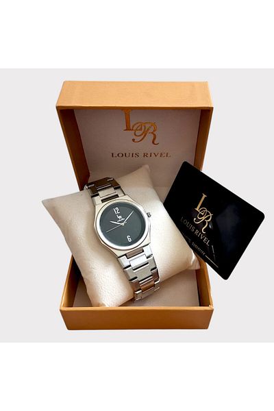 LOUIS RIVEL Stylish modern men's stainless steel watch