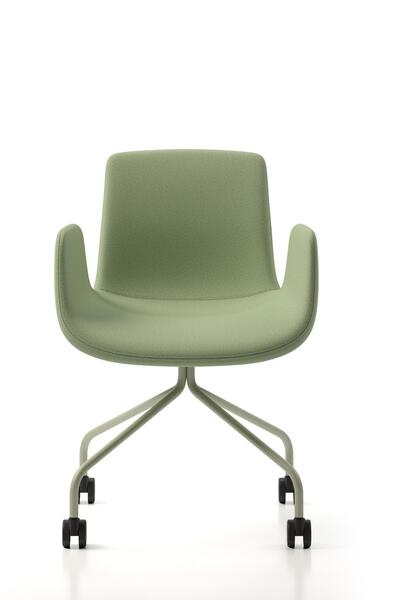 Bürotime Poly Çalışma Koltuğu, Boyalı Ayak & Kekik