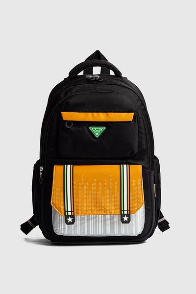 By Hakan 51955 School Backpack Student Daily Travel Holiday Sports Walking Trip Black