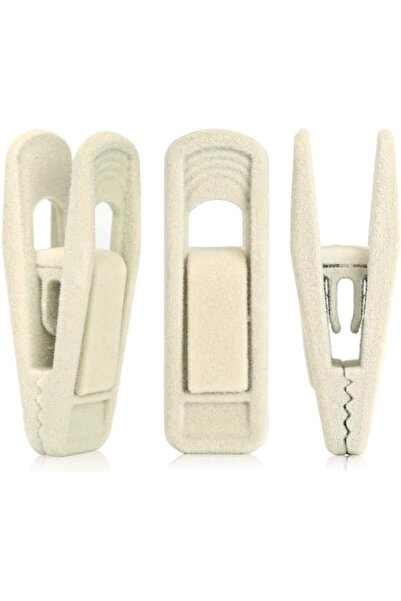 Generic شماعات ملابس مخملية من TOROTON مزودة بمشابك أصابع قوية، مثالية للشماع...