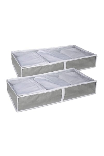 Generic مجموعة من قطعتين من أكياس التخزين الناعمة غير المنسوجة للخزانة أو تحت...