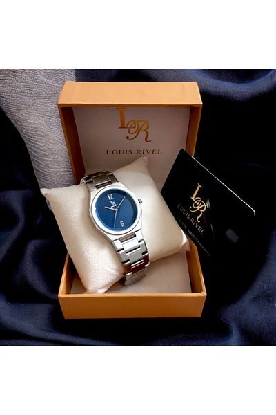 LOUIS RIVEL Stylish modern men's stainless steel watch