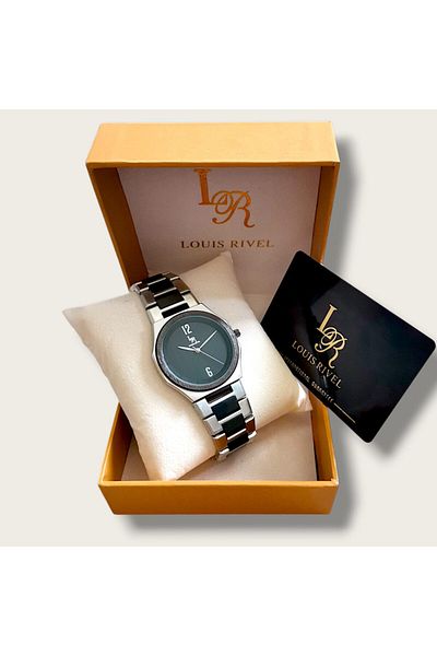 LOUIS RIVEL Stylish modern men's stainless steel watch