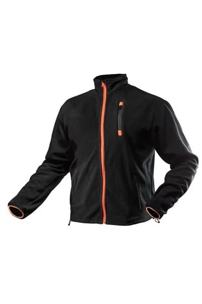 NEO Work Jacket, Polar Fleece, Outdoor Model, Black, Size XL/56,