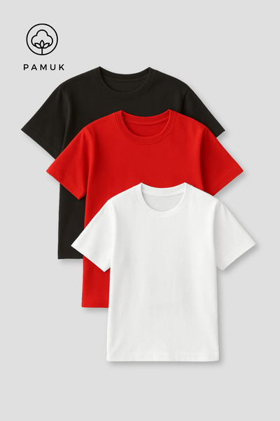 HK HOPKİDS Момче Момиче Дете 3-компонентен комплект Основна обикновена лятна ...