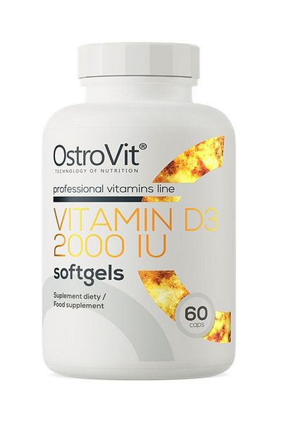 Ostrovit Vitamin D3 2000 Iu Softgel 60 Tablets