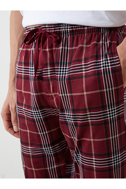 LC Waikiki Standart Kalıp Ekose Erkek Pijama Alt