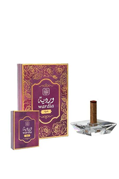 Naseem أعواد بخور عود وردية - 50 جرام برائحة العود والزهور للمنزل والمكتب، لل...