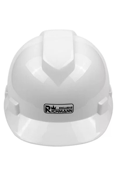 richmann exclusive Ochranná přilba z HDPE, bílá, 4bodové nastavení,