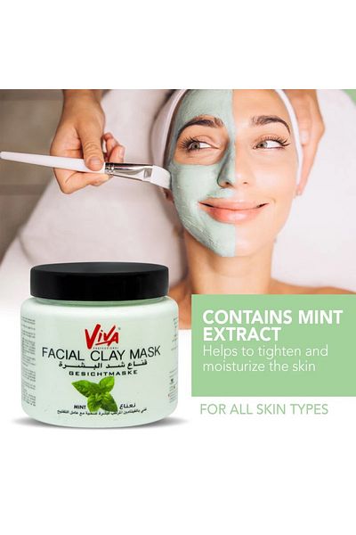 Viva Professional Viva Facial Clay Mask Mint (for all skin types) 500ml