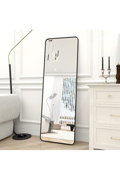 SKY TOUCH SKY-TOUCH Full Length Mirror 151x42cm, Floor Mirrors with Aluminum Alloy Frame Free-Standing Leaning