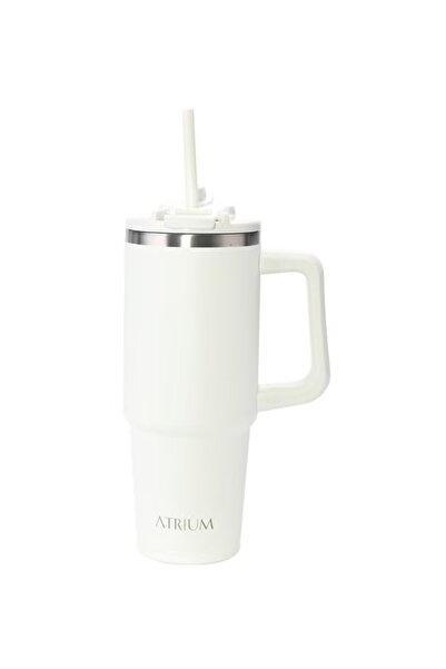 Atrium كوب سفر معزول للحرارة والبرودة من الفولاذ المقاوم للصدأ سعة 900 مل