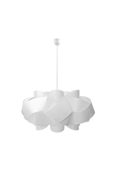 Bahar Aydınlatma Petal Beyaz Sarkıt Avize (Kolay Kurulum)