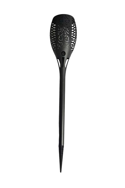 SDX Market Torch type garden lamp imitating flame with solar panel, IP65, light sensor, 59 cm