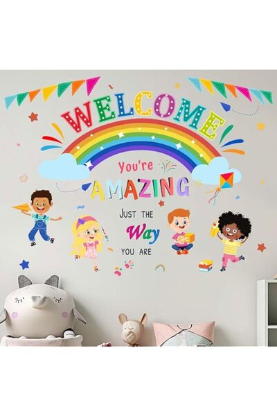 Generic Brand You are Amazing Inspirational Quotes Classroom Wall Stickers - ...