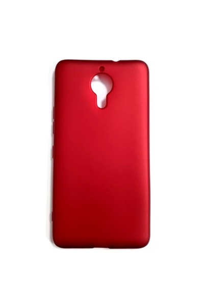 General Mobile Gm 5 Plus Compatible Soft Silicone Case Claret Red