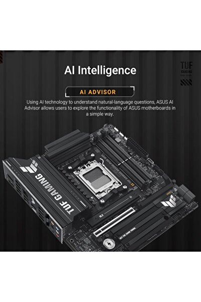 ASUS TUF Gaming B850M-PLUS WIFI Gaming Motherboard