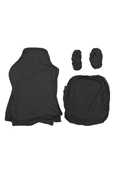 Generic غطاء كرسي الكمبيوتر Bannt غطاء قابل للتهوية وصديق للبشرة لكرسي الألعاب الداخلي (رمادي غامق)