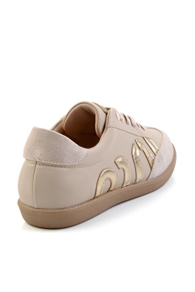 Bambi Ekru Bej Kadın Sneaker K01179888809