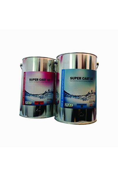 OEM Rasina Transparenta Epoxidica de Turnare Super Cast 10 - 7,5Kg