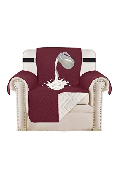 Generic Quilted Sofa Cover Reversible Sofa Protector 1,2,3 Seater Armchair Co...
