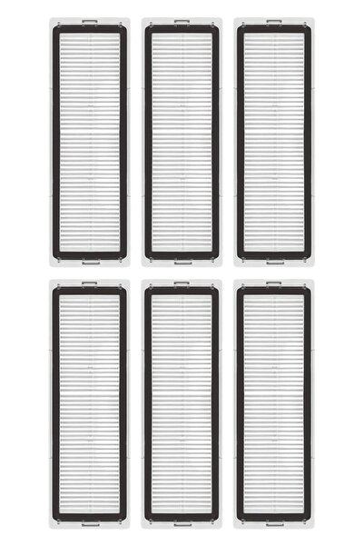 Marketto 6 bucăți filtru Hepa pentru aspirator robot compatibil Xiaomi Mi Robot Vacuum-mop 1c