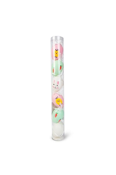 CLICK Easter Decor Set Eggs 3 Types 6 cm, 6 pcs/package
