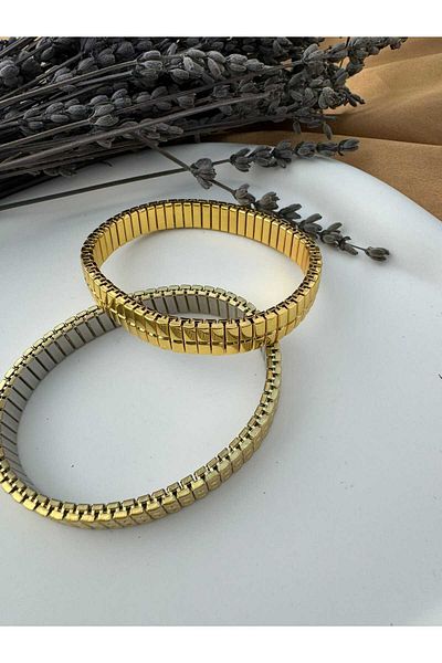 BRLKN Elastic Steel Stainless Double Side Bracelet